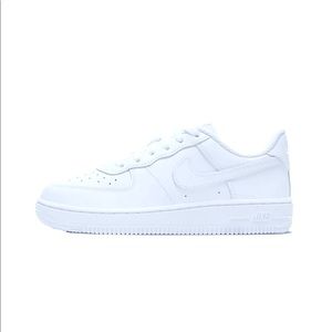 Nike Air Force 1 White Big Kids